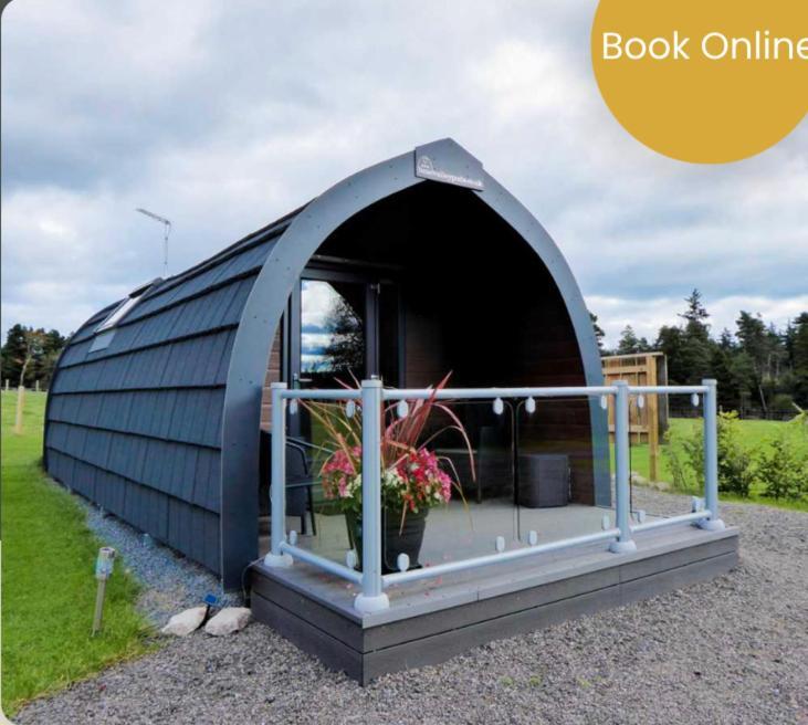 Hotel Robins Nest Glamping Pod With Hot Tub Keith Esterno foto