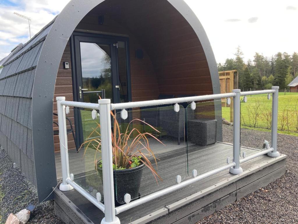 Hotel Robins Nest Glamping Pod With Hot Tub Keith Esterno foto
